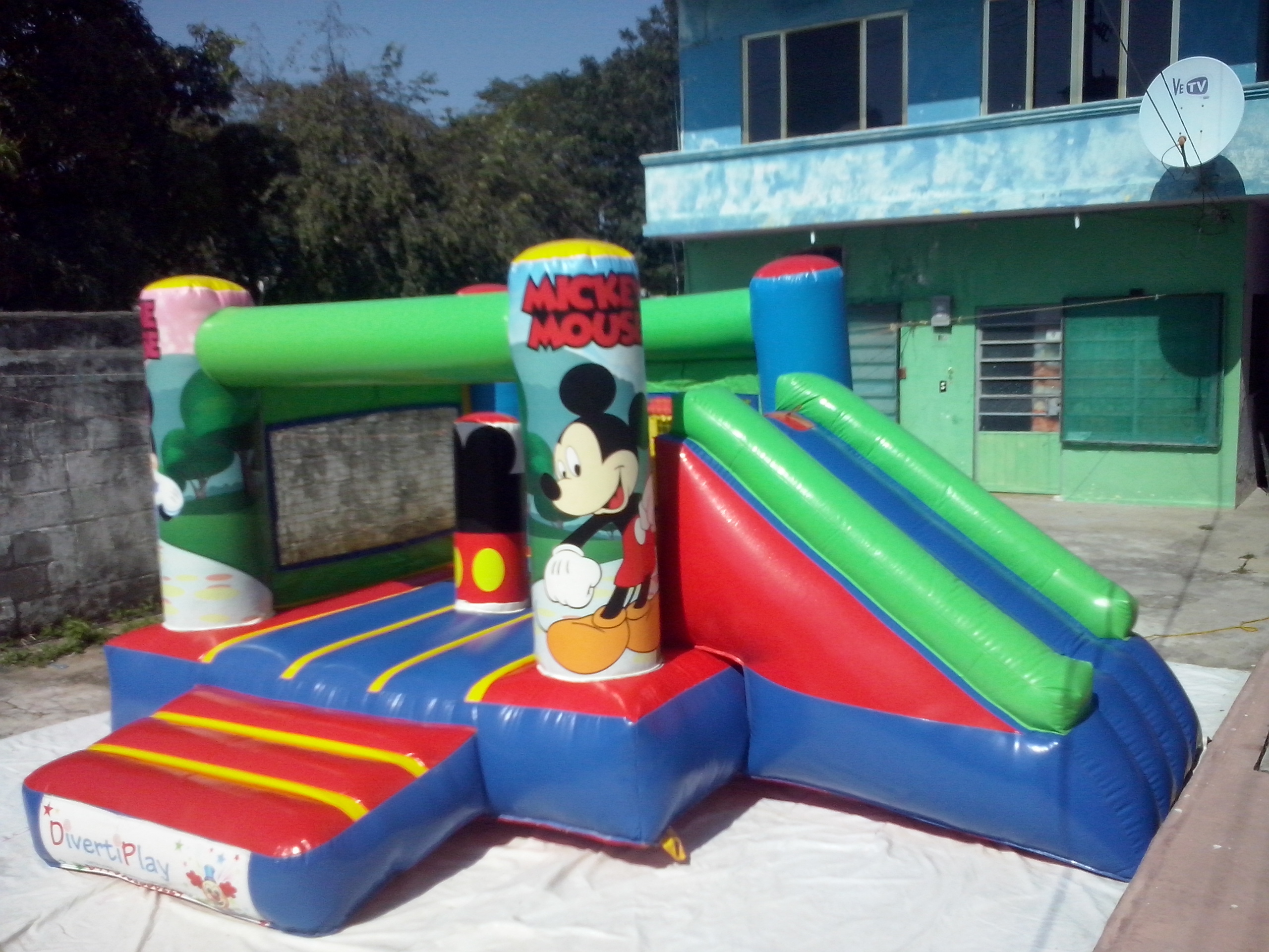 Cubo Rampa Mickey
