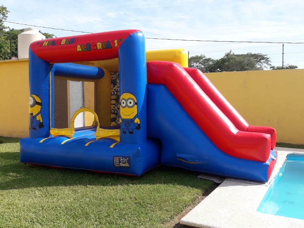 Cubo resbaladilla Minions