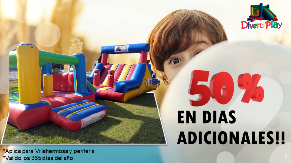 50% descuento